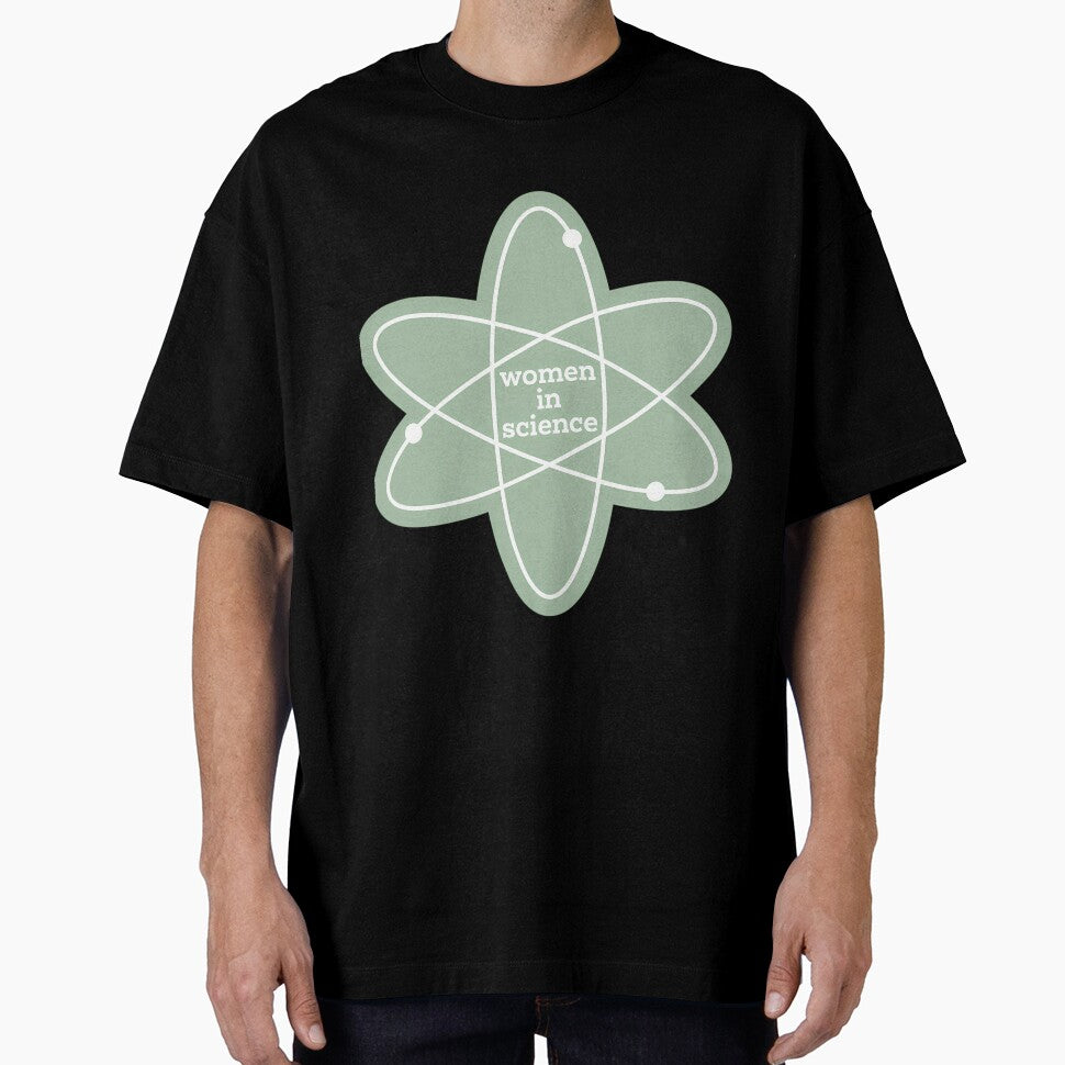 Women In Science Atom Badge by voeyykhu25