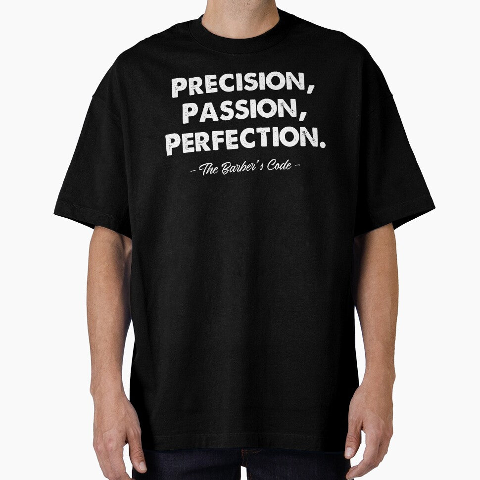PRECISION, PASSION, PERFECTION – THE BARBER'S CODE by Monochromaniaus