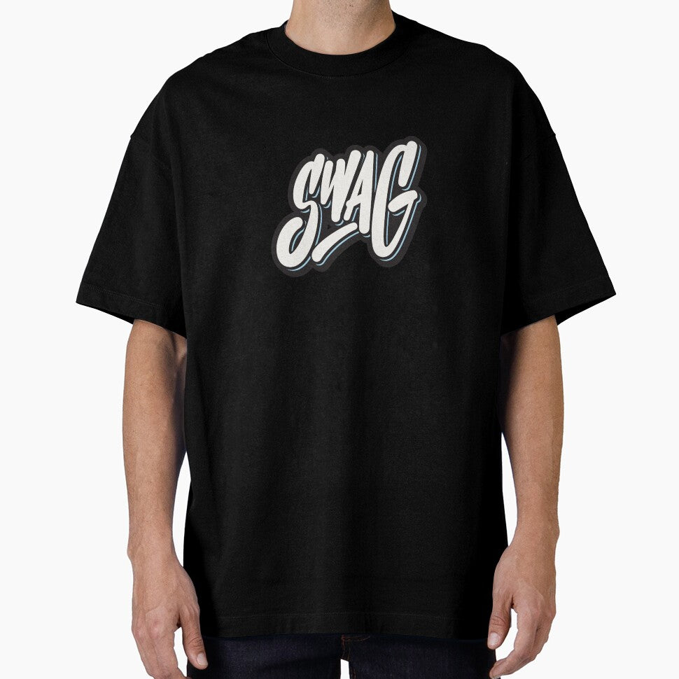 Swag Handwritten Typography Design – Bold Abstract Style Word Art by LeoraAtelier