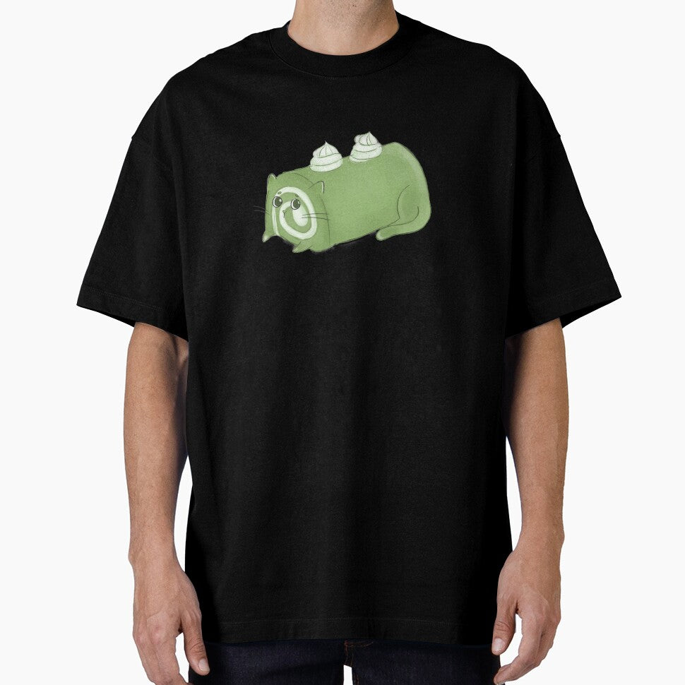 Matcha Roll Cat by Sweets-trolley