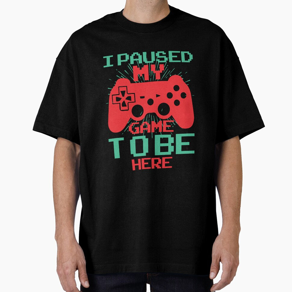 I Paused my Game to be Here by Vividy