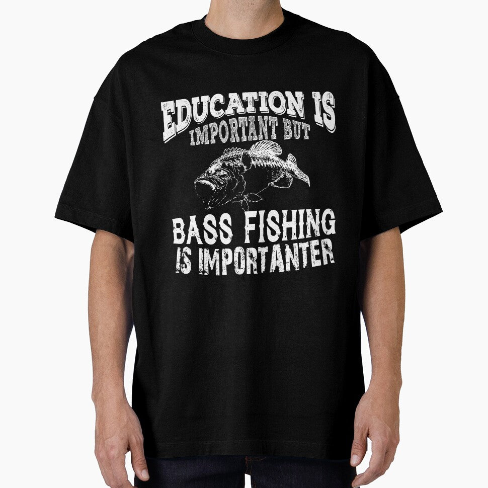 Education Is Important But Bass Fishing Is Importanter by URBANBOX