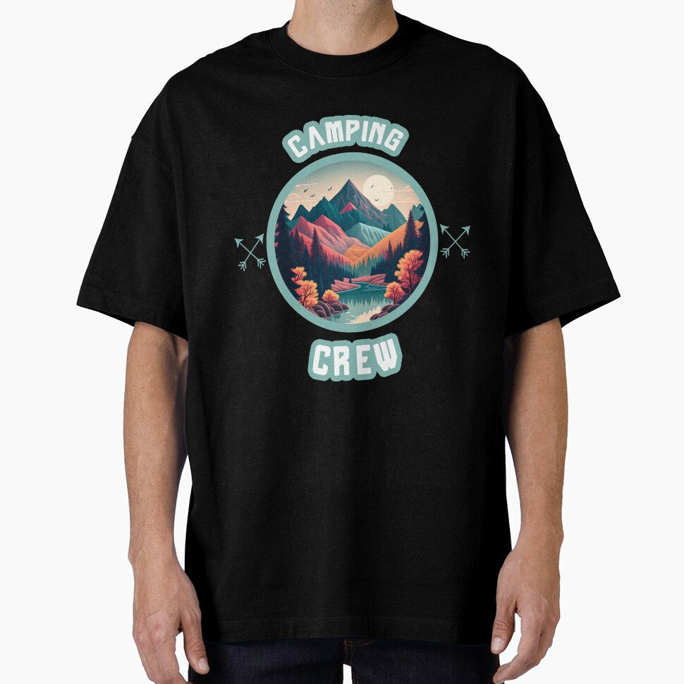 Camping Crew Outdoor Sunset Summer Camp by smartrocket