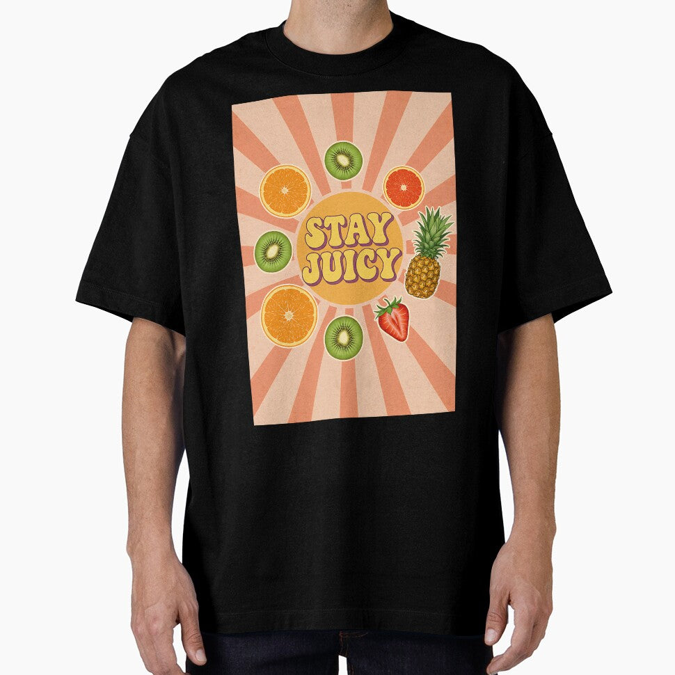 Psychedelic Vintage Fruit Collage by Itsheartshop