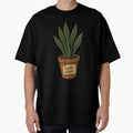 Potted Snake Plant Houseplant Botanical Illustration by k3rstman1