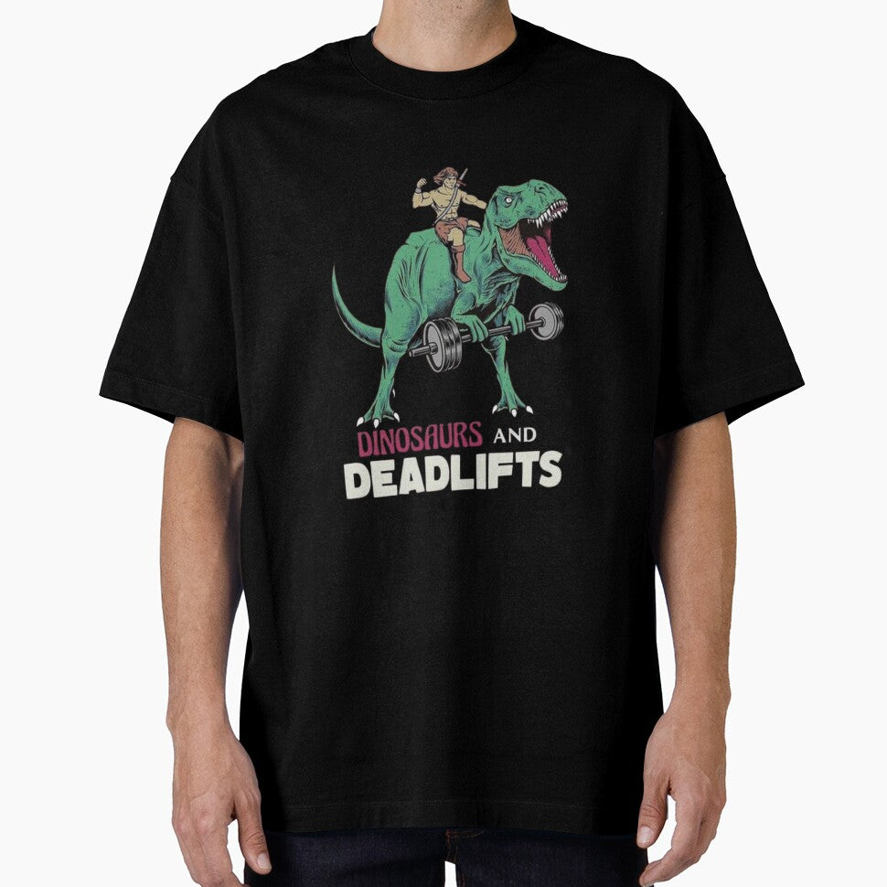 Dinosaur and Deadlift by CozyCoz