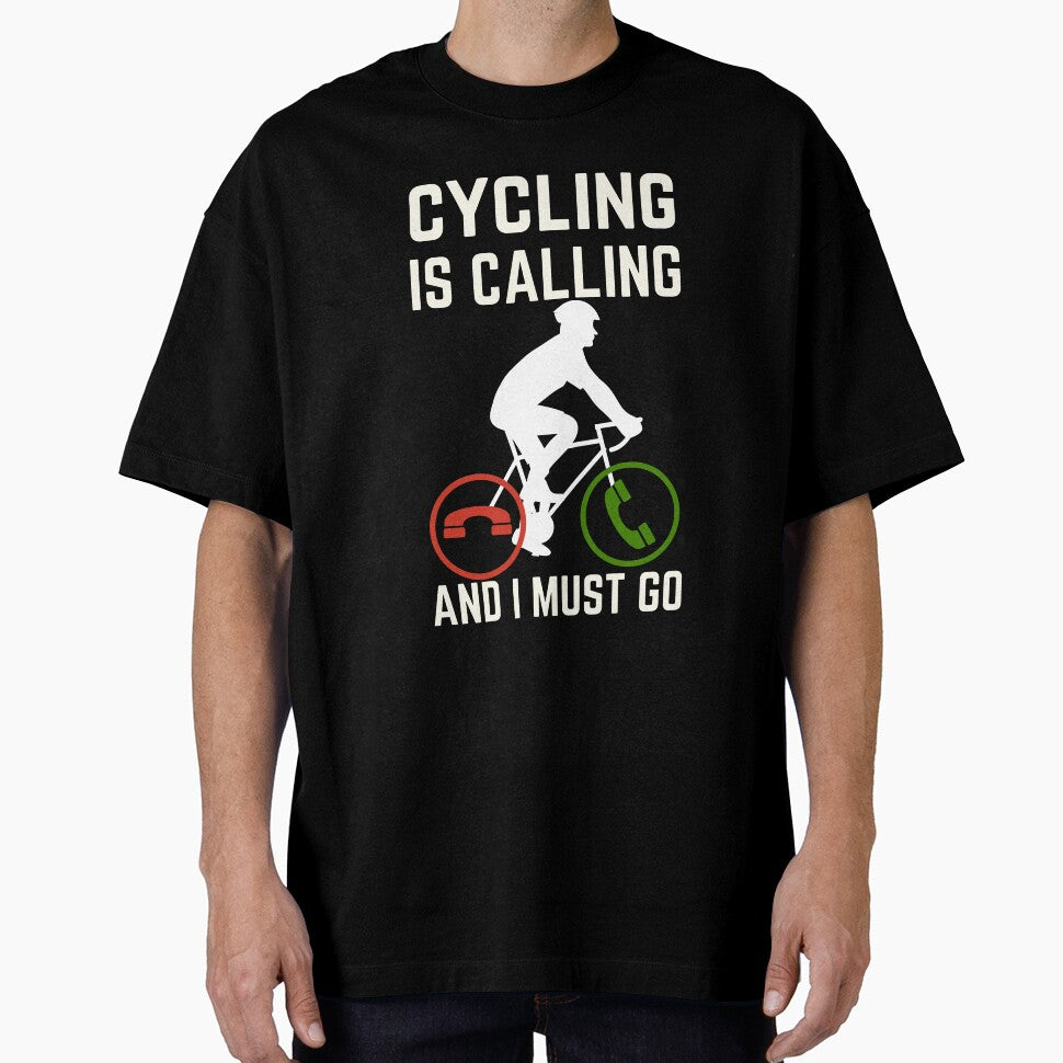 Cycling Is Calling And I Must Go, Funny Cyclist Gift by AMINE  ★★★★★