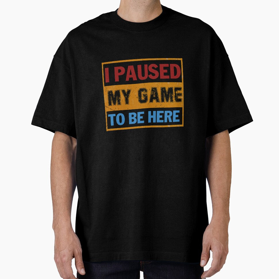 I Paused My Game To Be Here by relicguild