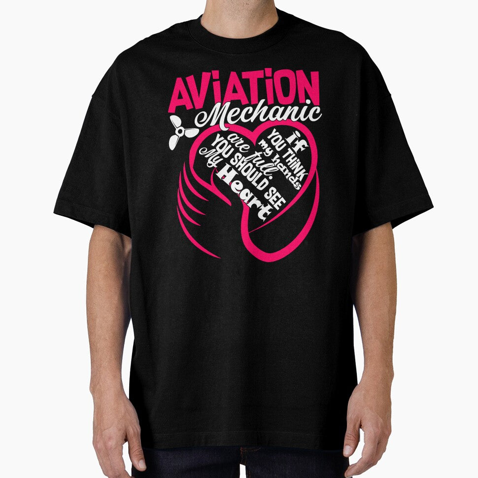 Aviation Mechanic Full Heart by UnknownArtistt