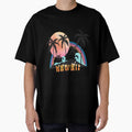 Boho Aethetic :vintage Boho landscape with Sun and Palms by remonss