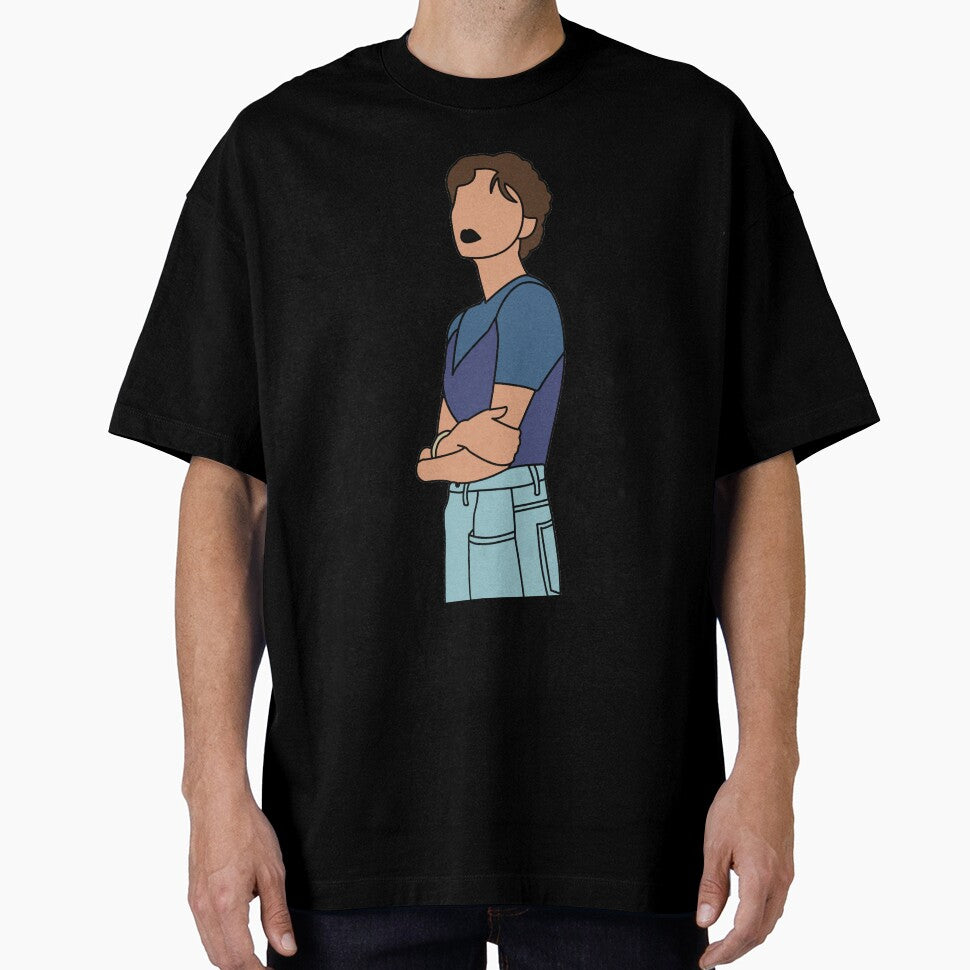 Minimalist Feminine Portrait - Denim & Navy by newera-lineart