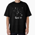 Taurs Zodiac Star Constellation White Lines by LaGode