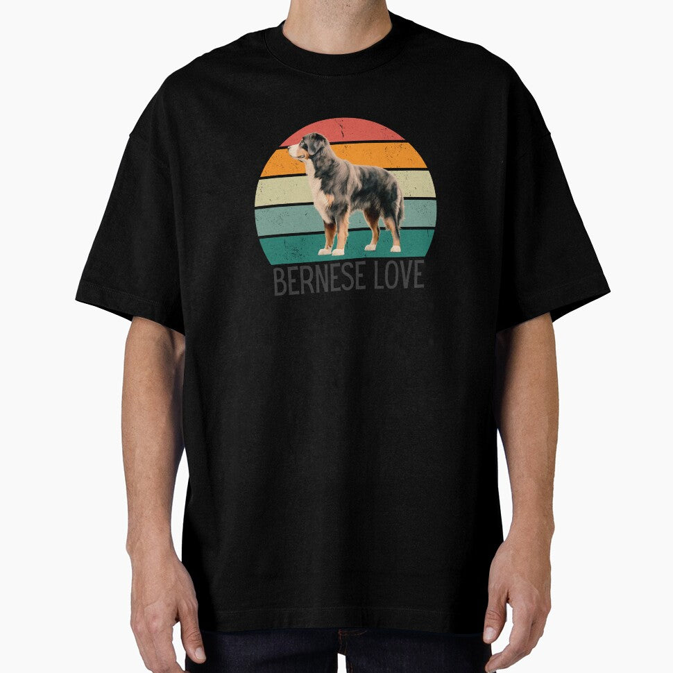 Bernese Mountain Dog - Forever Love design for bernedoodle and pet lovers by TheVirtualSpace