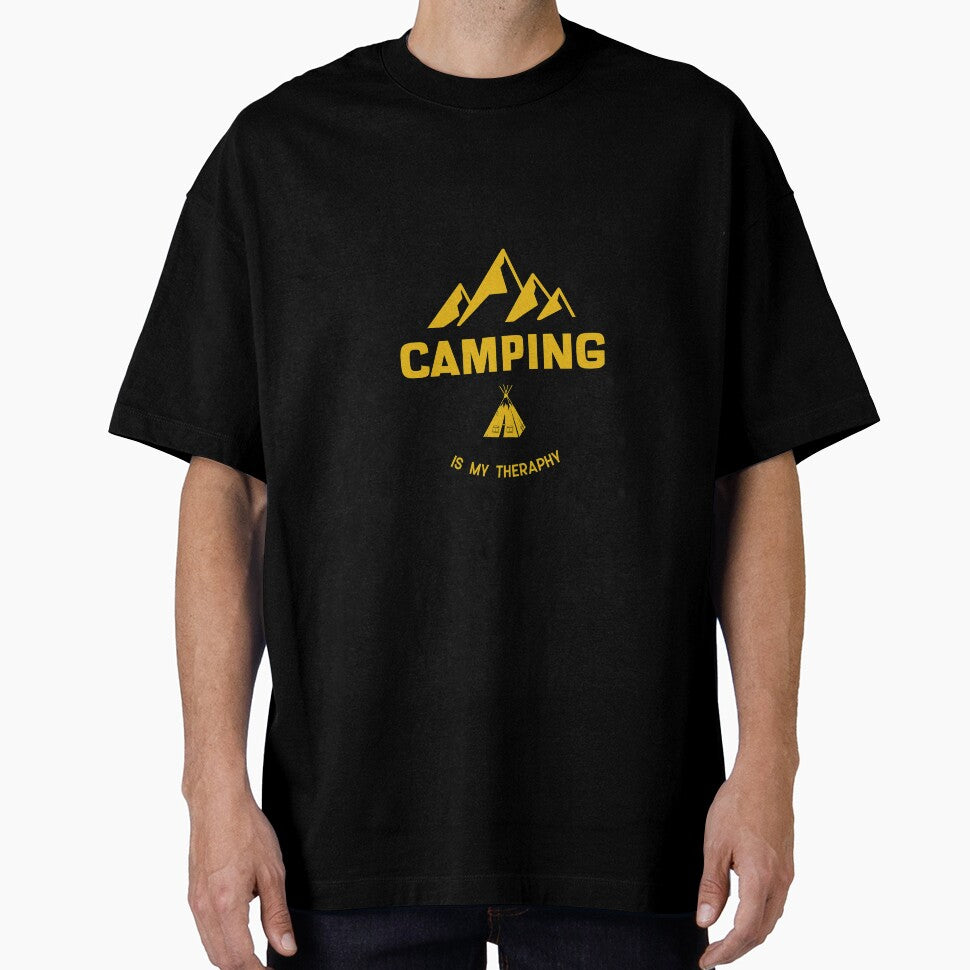 Camping Is My Therapy by MDClothingCo