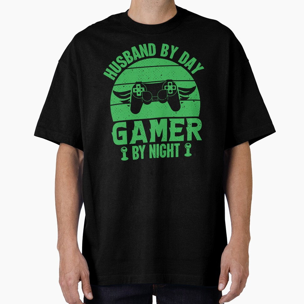 Night Gaming Hubby: Gamer Husband Controller Geek Gift by Shop Deebo