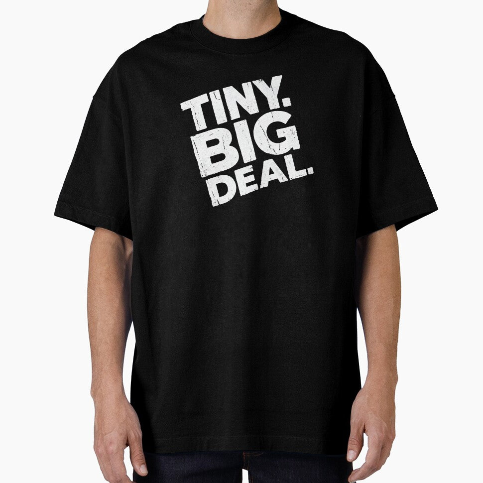 Tiny Big Deal Bold Text Minimalist Urban Quote by SplashTastic
