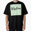 Wisdom - Mint Background Positive Affirmation by ActionFocus