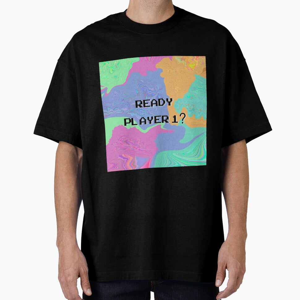 READY PLAYER 1? Glitch Design by PaulinaS