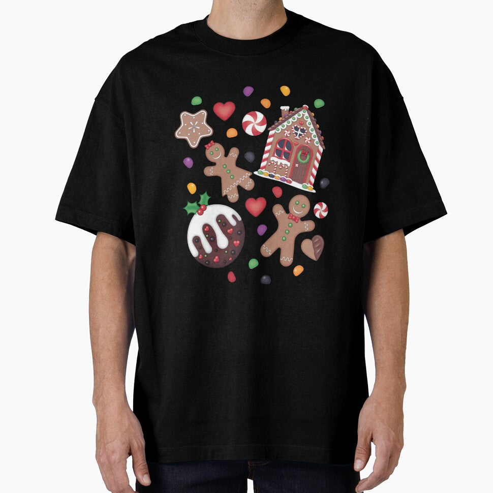 Gingerbread Christmas Candy Pattern Delight by LCWaterworth