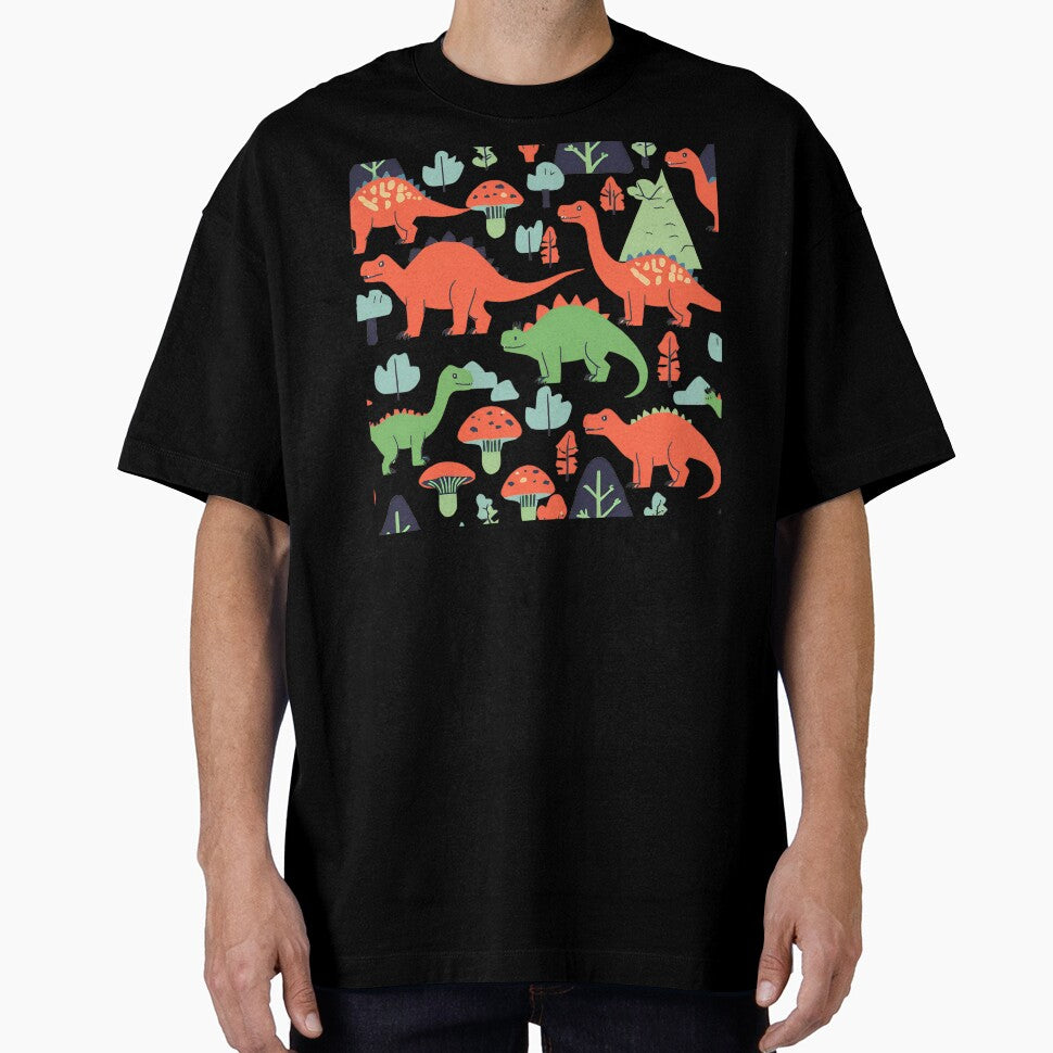 Dino Mushroom and Forest. by DotisDreams