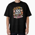 Groovy 100 Days of School Teacher Kids Retro Happy 100th Day by grounabslaninal