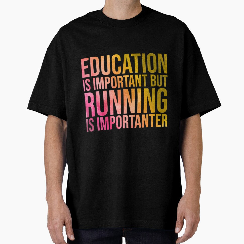 Running Is Importanter in Watercolo| Perfect Gift by sherricam