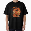 Vintage Pumpkin Scene Halloween Classic by barrajedge