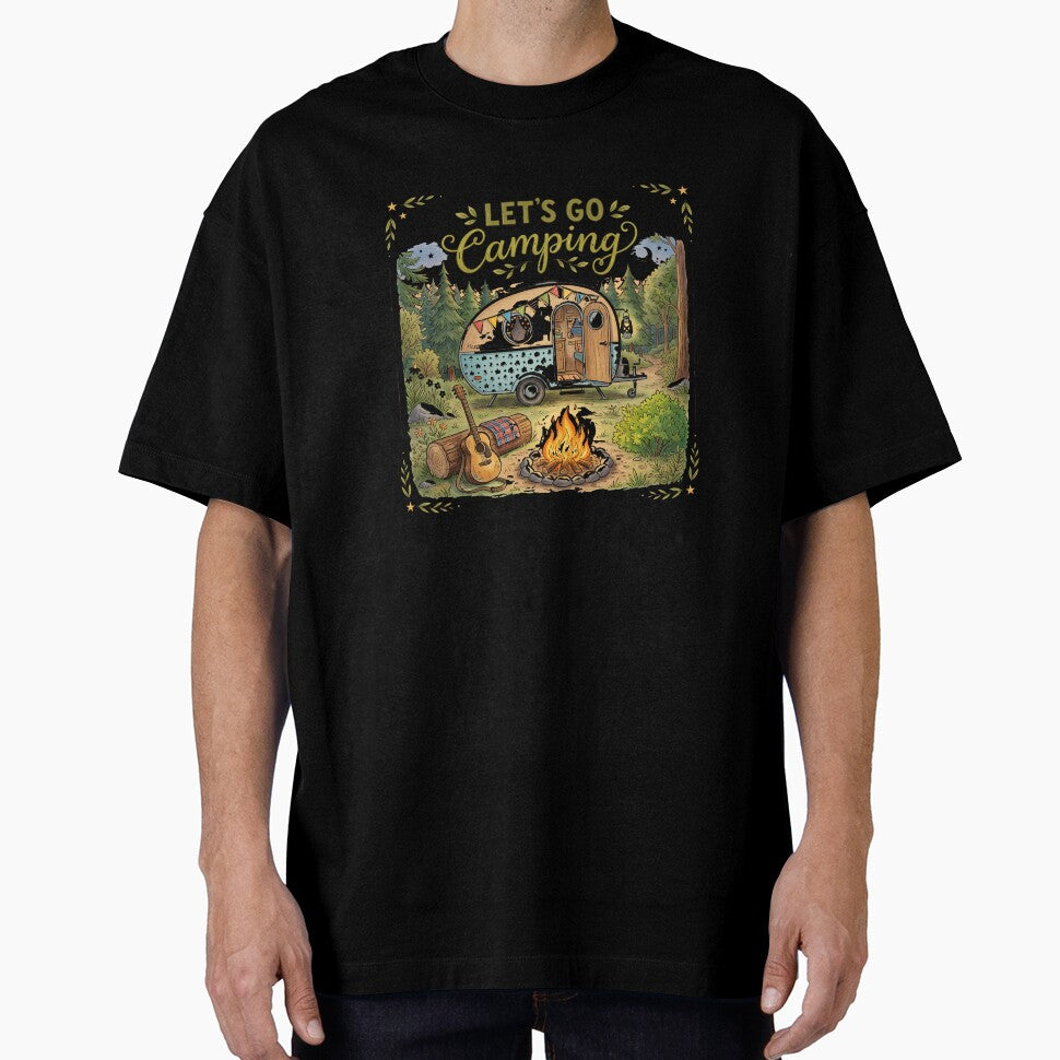 Let's Go Camping Classic T-Shirt by ljat14