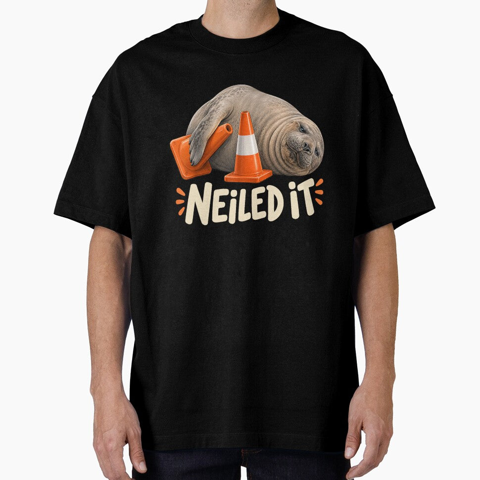 Neil The Seal Neiled It Funny Elephant Seal Meme by OMITTEROMINOUS