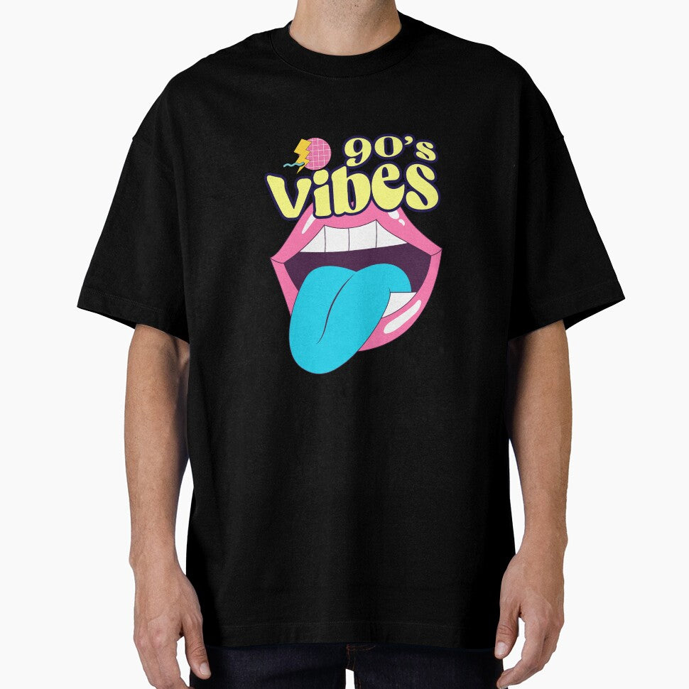 retro 90s vibes joyful tshirt by anandsiva2703