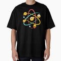 Fun scientific design: Atom   with a meme face by StyleFused