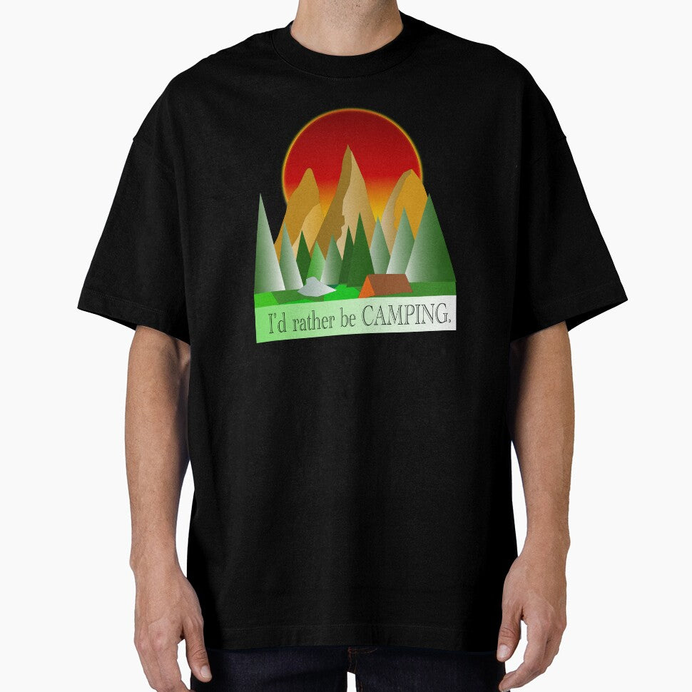 I'd Rather Be Camping by EdwardMonet