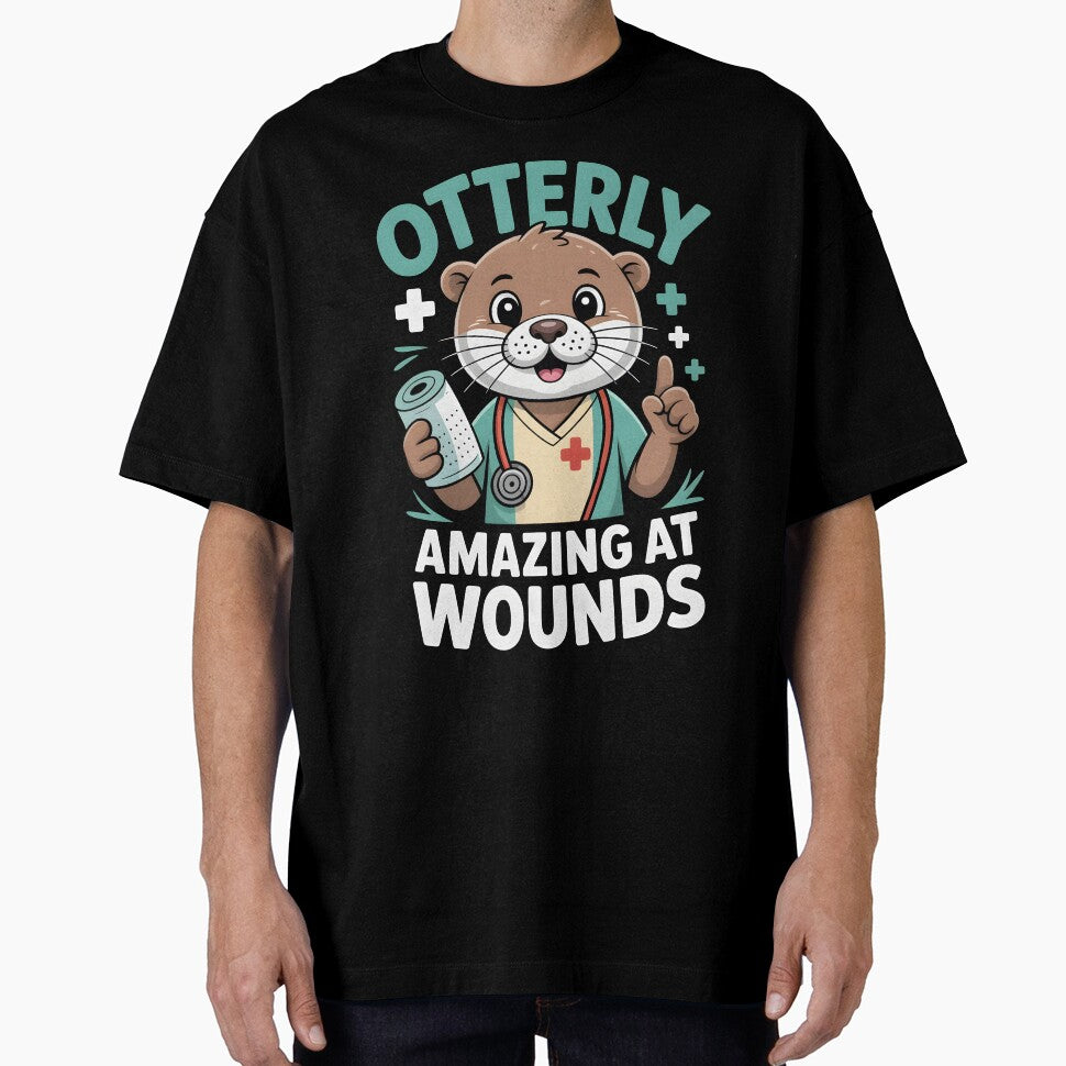Otterly amazing - Funny Nurse Gift by BobaTeeStore