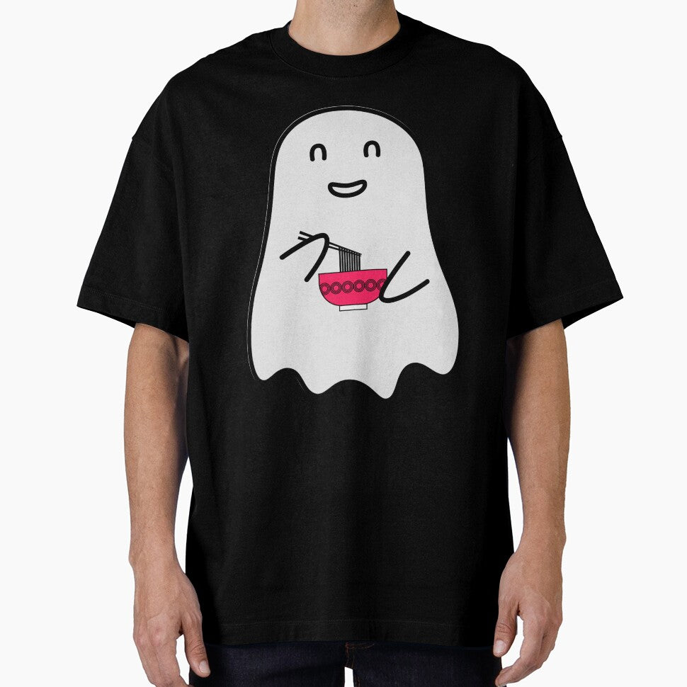 Cute Ghost Ramen Funny Halloween by au2515