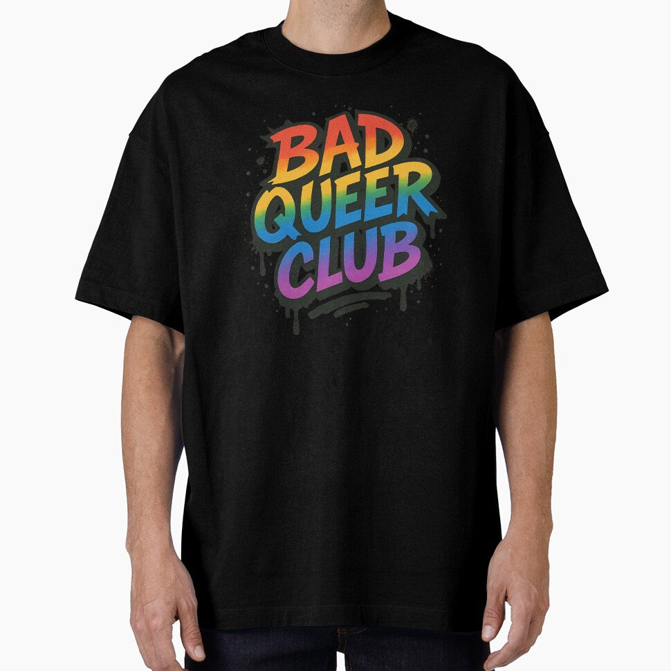 Bad Queer Club – Rainbow Graffiti Design by Haus Of Sin