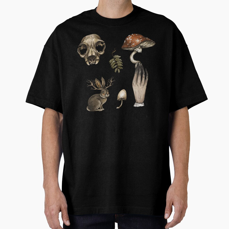 Goblincore items - kit for goblins forest creature goblin core mushrooms  forestcore animal bones skulls dark nature fairytale by Fantasy Cache