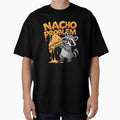 Nacho Average Mood, Funny Raccoon Snack Art by Bliss Find And Design