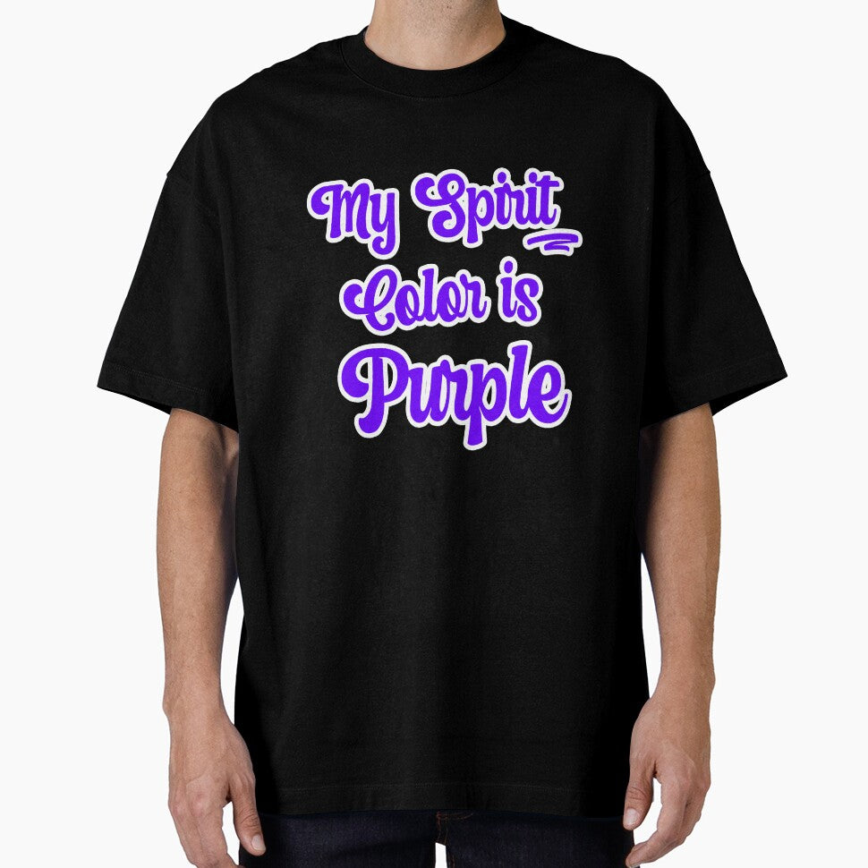 My Spirit Color is Purple - Cool plain color spirit colours designed by ozcushions by ozcushions