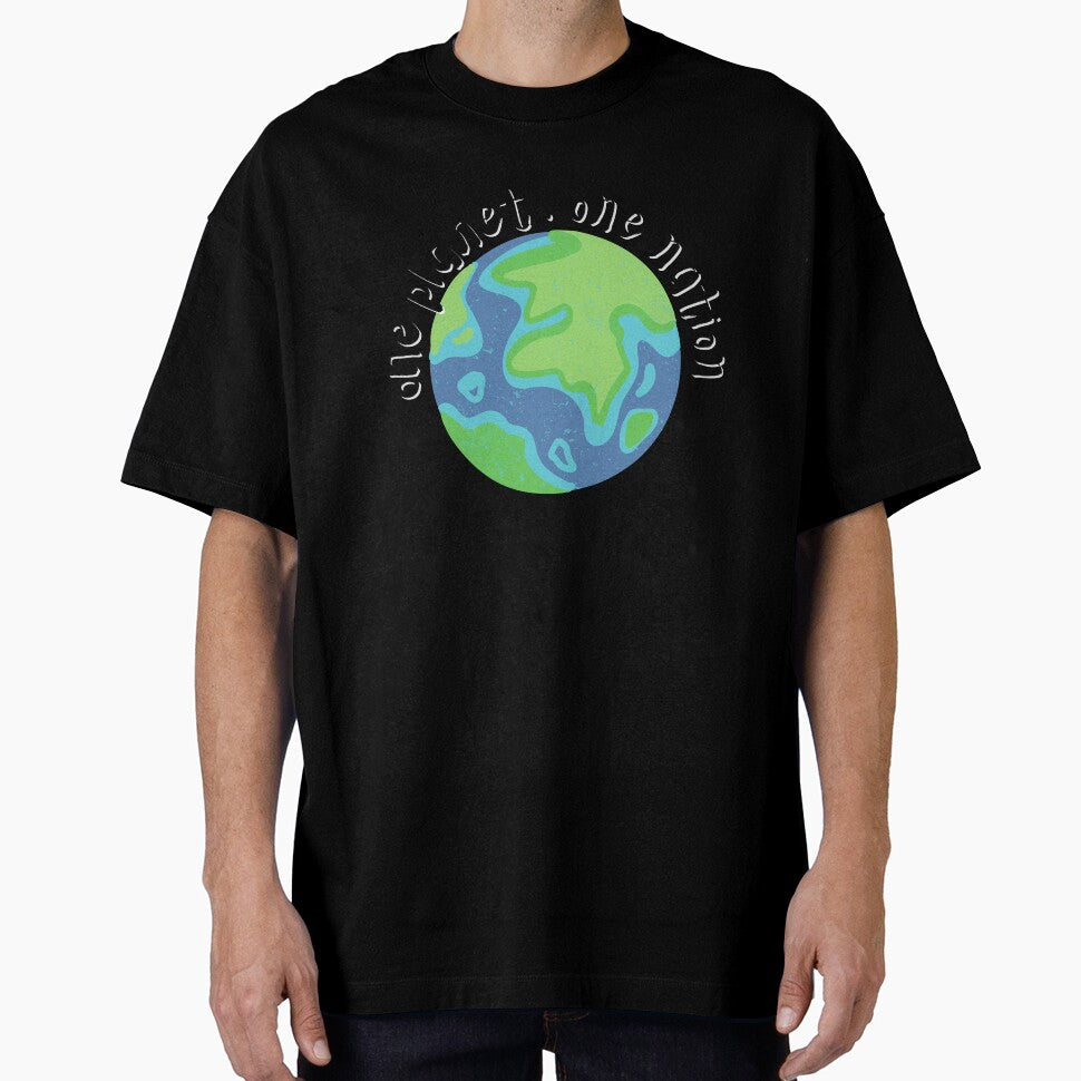 One Planet One Nation – Earth Unity & Peace Design by downUnderInk