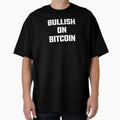 Bullish on Bitcoin - White Text by Fight The Shirts