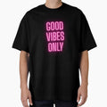 Good Vibes Only – Minimalist Positive Quote by Pixel--Threads