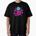 Flower Pattern - Pink, Purple, Blue and Black by LAEC-Shop