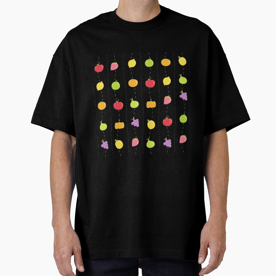 1980s Retro Grape Strawberry Lemon Summer Fruit by IamTrending