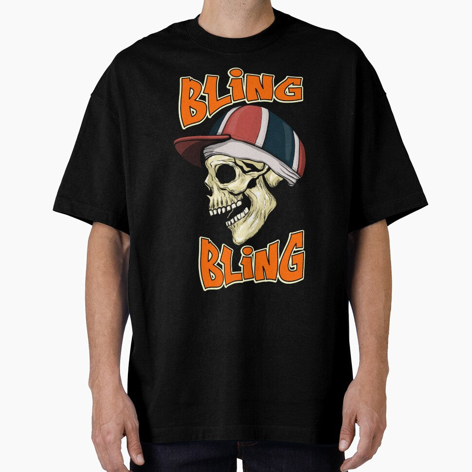 Bling Bling - Hip Hop Skull // Hip Hop Quote by MagicEyesOnly
