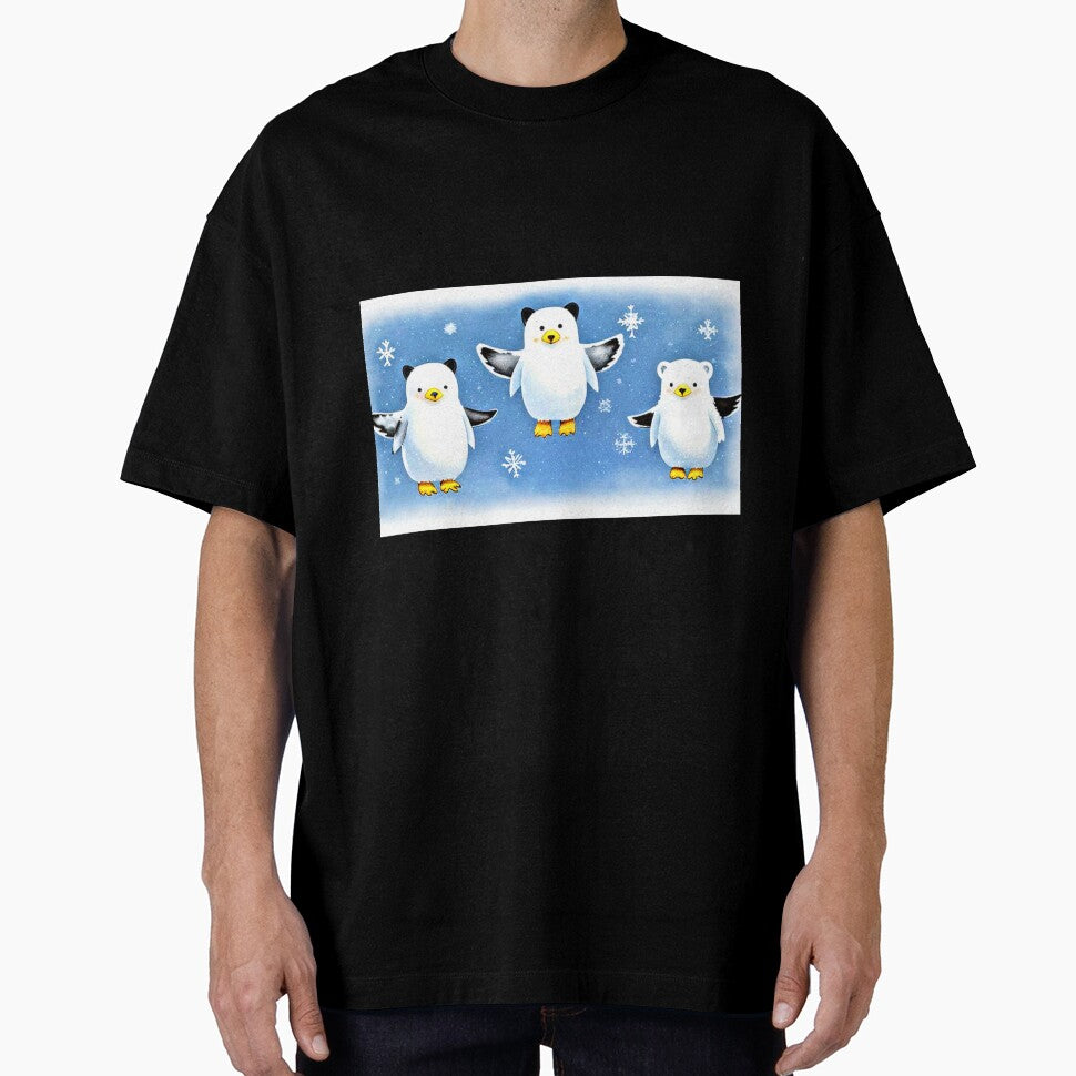 Cute Winter Animal Pattern - Funny Holiday by Earth Nature Creations