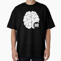 Brain Loves Books (Black & White) by andmarstan