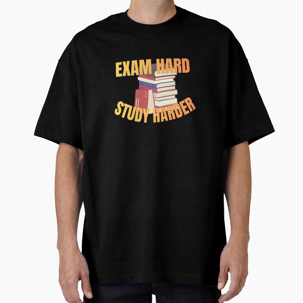 EXAM HARD, STUDY HARDER by GlowAndGrindCo