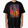 Retro Astro Soldier: Science Fiction Martian Explorer by JonelleTshirts