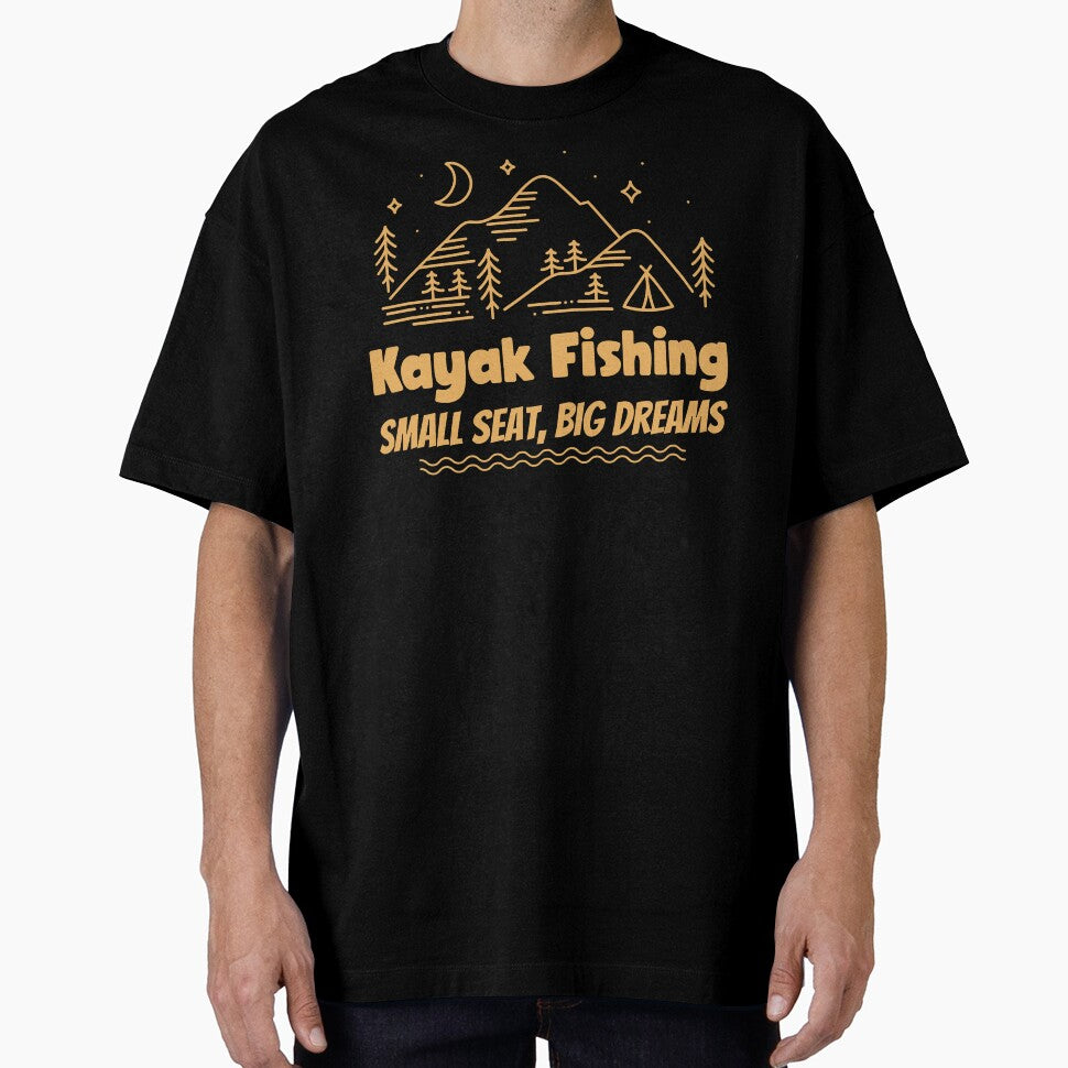 Kayak Fishing Small Seat, Big Dreams by Eric’s Creative Corner