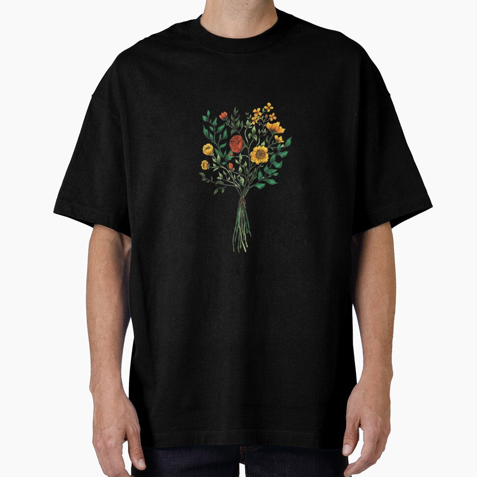 Wildflowers - Red/Orange by Cass V
